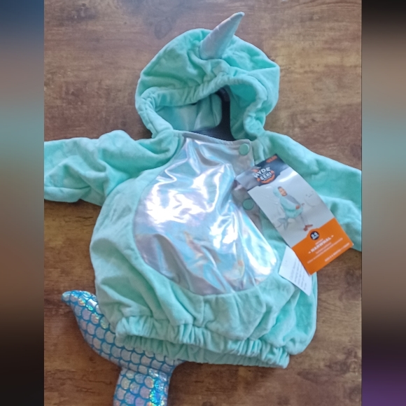 Hyde & Eek Narwhal Infant Costume - Picture 3 of 5